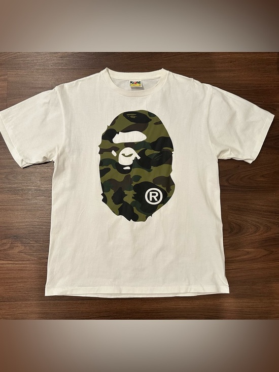 Bape Other - Bape White Camo T-Shirt